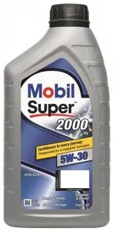 Олива моторна SUPER 2000 X1 5W-30 (Каністра 1л) MOBIL 155184