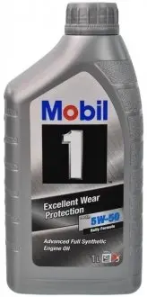 Олива моторна 1 FS X2 5W-50 (Каністра 1л) MOBIL 156490