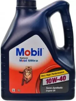 Моторна олива 10W-40 4 л MOBIL 157411