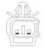 Датчик ABS MOBILETRON ABEU042 (фото 2)