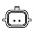 Датчик ABS MOBILETRON ABEU087 (фото 2)