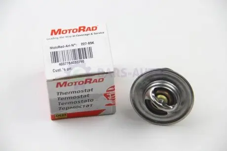 Термостат Opel Combo/Astra G/H/ Corsa 1.7 CDTI 00- MOTORAD 227-89K