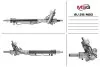 Рульова рейка (з ГПК) Audi A6 97-04 MSG AU215 (фото 1)