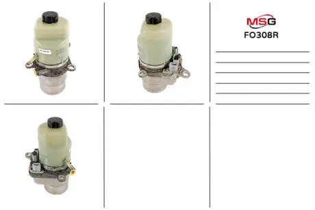 Насос с ГУР MSG FO308R
