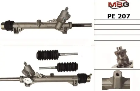 Рулевая рейка с ГУР MSG PE207