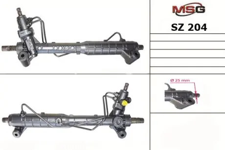 Рульова рейка (з ГПК) Grand Vitara 06-17 MSG SZ204