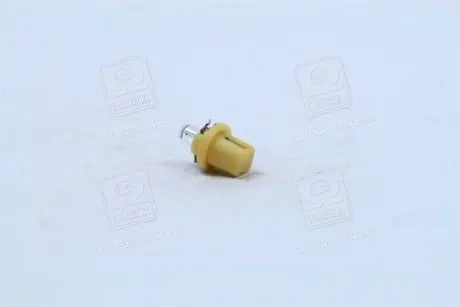 Лампа накаливания 12V 1,5W BX8,5D YELLOW NARVA 17050CP