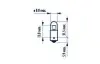 Автолампа T4W 12V 4W BA9s Standard NARVA 171313000 (фото 2)