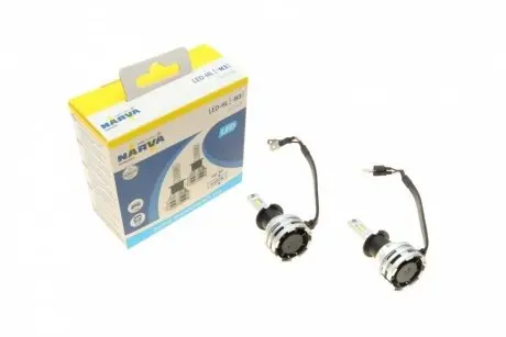 Автолампа H3 12/24V 19W PK22s Performance LED (к-кт 2шт) (заменено 181828100) NARVA 180583000