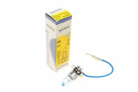 Автолампа H3 12V 55W PK22s Range Power Blue + (3700K) NARVA 486333000