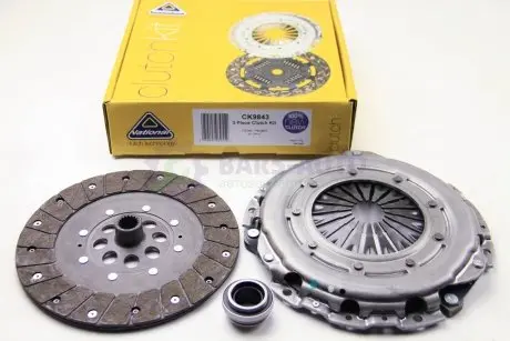 Комплект сцепления 206/207/307/C3/C4/C5 II 1.6HDi 04- (225mm) National CK9843