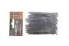 Набор пластиковых стяжек EXTREME 2,5x80 мм 100 ед. (черная) NEO TOOLS 01-620 (фото 1)