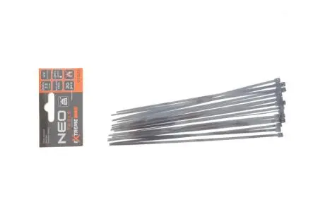 Набор стяжек пластиковых EXTREME 2,5x200 мм 20 ед. (черная) NEO TOOLS 01-623