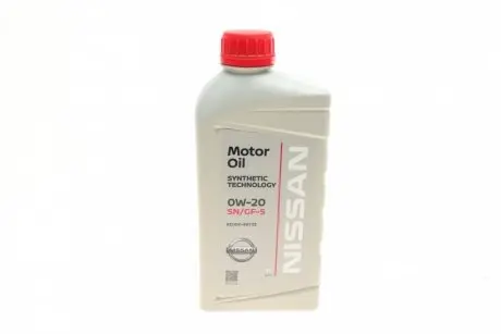 Олива моторна 0W20 (1 Liter) КЕ90090133 NISSAN KE90090133