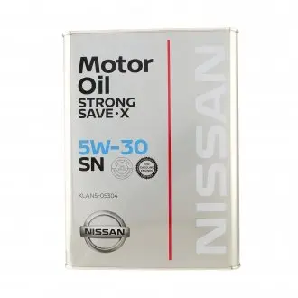 Олива для двигуна Strong Save X 5W-30, 4л. NISSAN KLAN505304