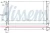 Радіатор охолодження VW PASSAT B2 (80-) 1.6-1.8 NISSENS 651111 (фото 1)