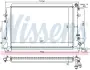 Радіатор NISSENS 65324 (фото 1)