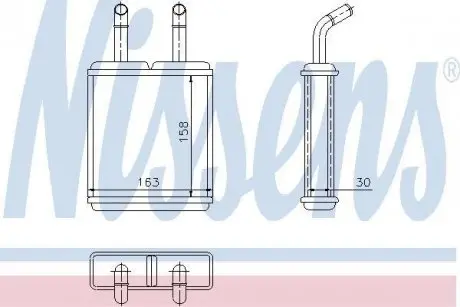 Радиатори отопление NISSENS 77621