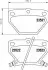 Колодки гальмівні дискові задні Toyota Yaris, Corolla 1.3, 1.4, 1.5, 1.6 (01-05) NISSHINBO NP1032 (фото 1)