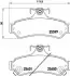 Тормозные колодки TOYOTA Camry V40/V50 &quot;R &quot;06&gt;&gt; NISSHINBO NP1056 (фото 1)