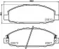 Колодки гальмівні дискові передние Nissan Caravan 2.4, 3.0 (01-) NISSHINBO NP2042 (фото 1)