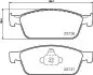 Колодки гальмівні дискові передні Strong Ceramic Ford Kuga II (12-), Ford Focus III (10-) NISSHINBO NP5074SC (фото 1)