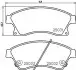 Тормозные колодки CHEVROLET/OPEL Aveo(T300)/Cruze/Astra J &quot;F &quot;09&gt;&gt; NISSHINBO NP6048 (фото 1)