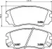 Тормозные колодки HYUNDAI Coupe/Sonata IV/Tucson/KIA Sportage New/Magentis/Optima -06 NISSHINBO NP6090 (фото 1)