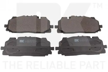 Фото 1 - комплект гальмівних колодок, дискове гальмо NK 2247139 Комплект гальмівних колодок, дискове гальмо NK 2247139 (фото 1)
