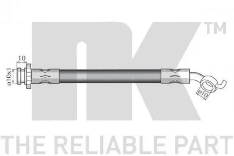 Шланг гальмівний NK 8522112