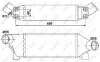 Радіатор інтеркулера Ford Transit 2.0 DI 00-06 NRF 30259 (фото 2)