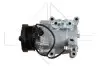 Компрессор кондиционера Ford Fiesta IV-VFocus I/Transit 1.3-1.8 93-13 NRF 32199 (фото 6)