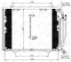 Радиатор кондиционера MB C-class (W202) 2.0/2.2CDI/2.5TD 95-00 (OM611/M111/OM605) NRF 35215 (фото 2)