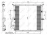 Конденсатор кондиционера BMW 316i 90- NRF 35586 (фото 2)
