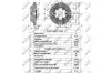 Муфта вентилятора Hyundai H-1/Starex 2.5D 97-04 NRF 49525 (фото 5)