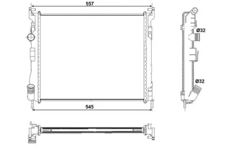 Радіатор NRF 53032