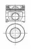 Поршень з кільцями FORD Transit 90.40 2.4TDCI PHFA/PHFC TRAPEZ 06-14 NURAL 87-148107-40 (фото 1)