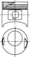 Поршень NURAL 87-179507-00