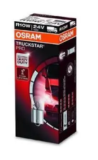 Лампочка R10W Truckstar Pro NextGen (картон, 10 шт, 24В, 10Вт, тип гнізда: BA15S) OSRAM 5637TSP