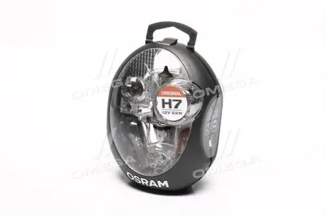Лампа фарная (набор) H7 12V 55W PX26d OSRAM CLKMH7 (фото 1)