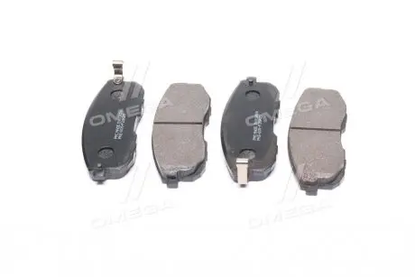 Колодка тормозов. диск. NISSAN TIIDA(C11X) 07- (выр-во) PARTS-MALL PKE-005