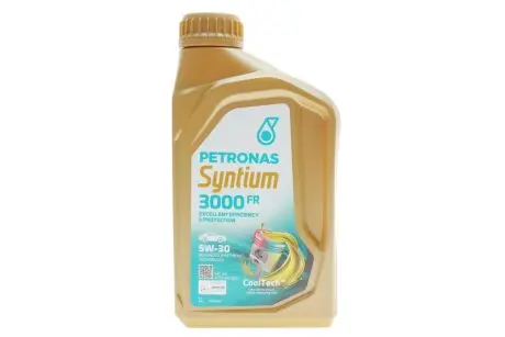 Олива 5W30 SYNTIUM 3000 FR (1L) (WSS-M2C 913-C/913-D/RN0700/STJLR.03.5003) PETRONAS 70260E18EU