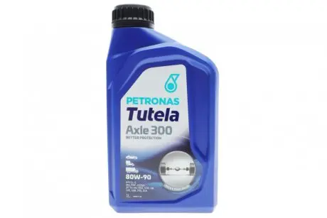 Масло 80W90 TUTELA AXLE 300 (1L) (MAN 342 Type M1/M2/ZF TE-ML 05A/07A/08/12E/16B/19B/21A) (API GL-5) PETRONAS 76630E15EU