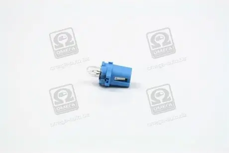 Лампа розжарювання BAX8,3/1,5Blue12V 2W BAX8,3s/1,5 blue PHILIPS 12602CP