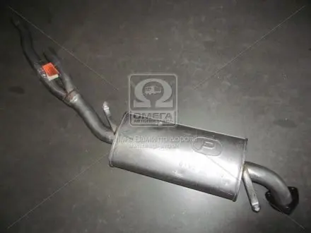 Глушитель, алюм. сталь, середн. часть Audi 100 2.6i V6 92-94/ 2.8i V6 90-93 POLMOSTROW 01.92