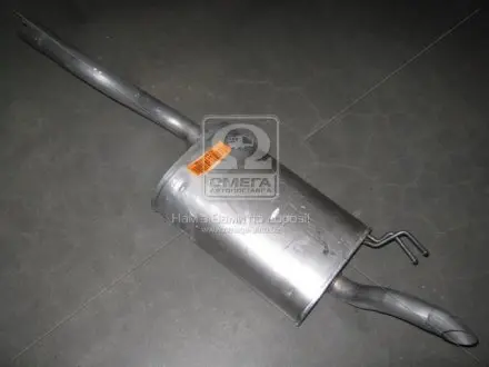 Глушитель, алюм. сталь, задн. часть Fiat Punto II 1.2i 99-06 POLMOSTROW 07.401