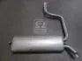 Глушитель алюм. сталь, задн. часть Mercedes 124 85-96 2.0-3.0 24V/3.0D kombi POLMOSTROW 13.33 (фото 1)