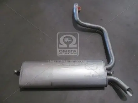 Глушитель алюм. сталь, задн. часть Mercedes 124 85-96 2.0-3.0 24V/3.0D kombi POLMOSTROW 13.33