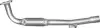 Глушник, алюм. сталь, передн. част. Seat Arosa 1.0i/1.4i ; VW Lupo 1.0i ; Polo 1.0i/1.4i POLMOSTROW 23.71 (фото 1)
