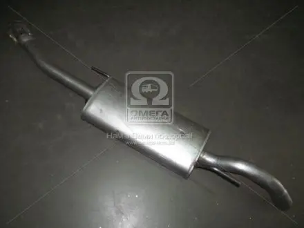 Глушитель, алюм. сталь, задн. часть VW Passat 1.8; 2.0 16V 88-93 POLMOSTROW 30.130